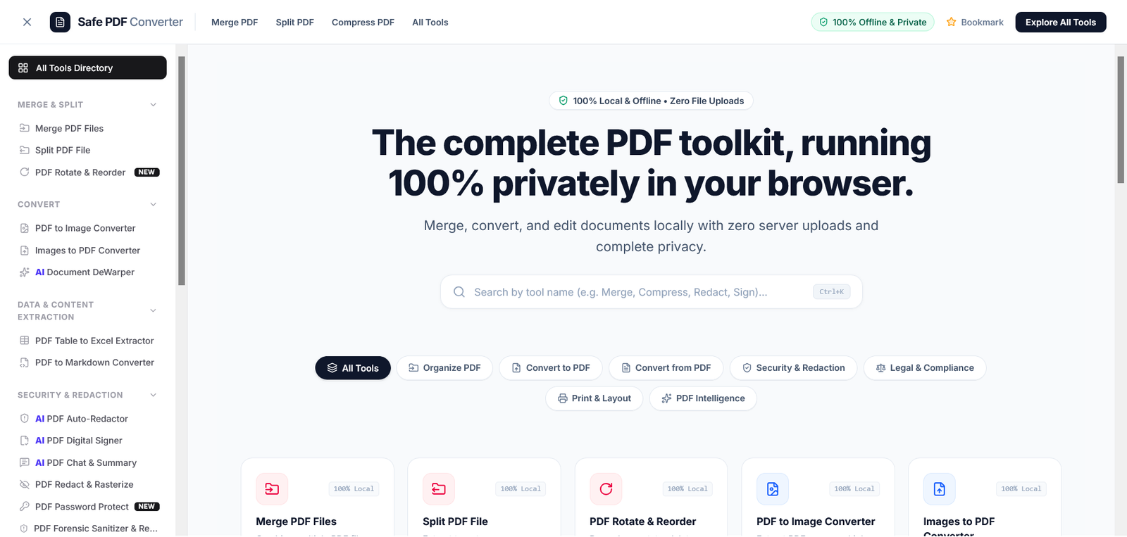 Safe PDF Converter
